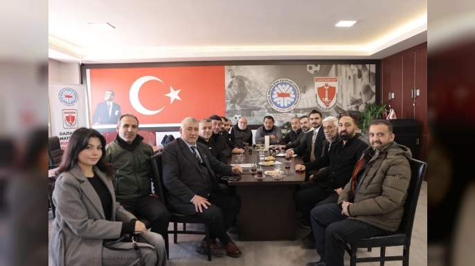 ASKF SPOR BASIN TEMSİLCİLERİNİ AĞIRLADI