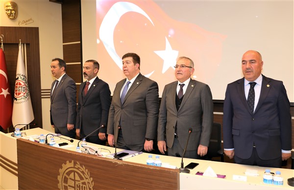 GTO MECLİSİ DEPREM GÜNDEMİ İLE TOPLANDI