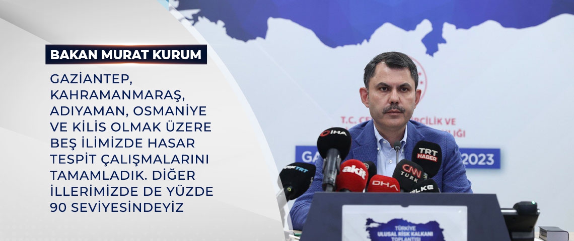 5 İLDE HASAR TESPİT ÇALIŞMALARI BİTTİ!