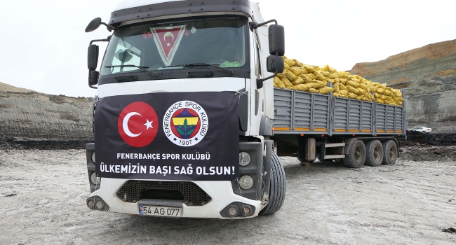 FENERBAHÇE DEPREMZEDELER İÇİN ÇALIŞIYOR...