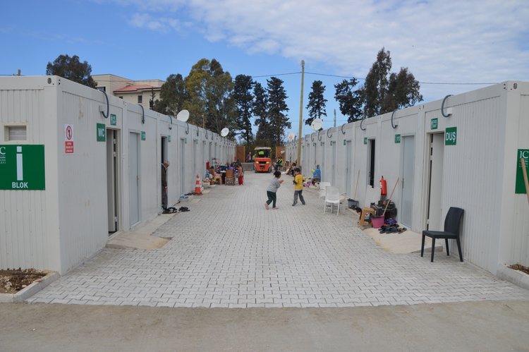 İskenderun'da 5 Noktada Kurulan Konteyner Kentlere 2 Bin 541 Depremzede Yerleştirildi