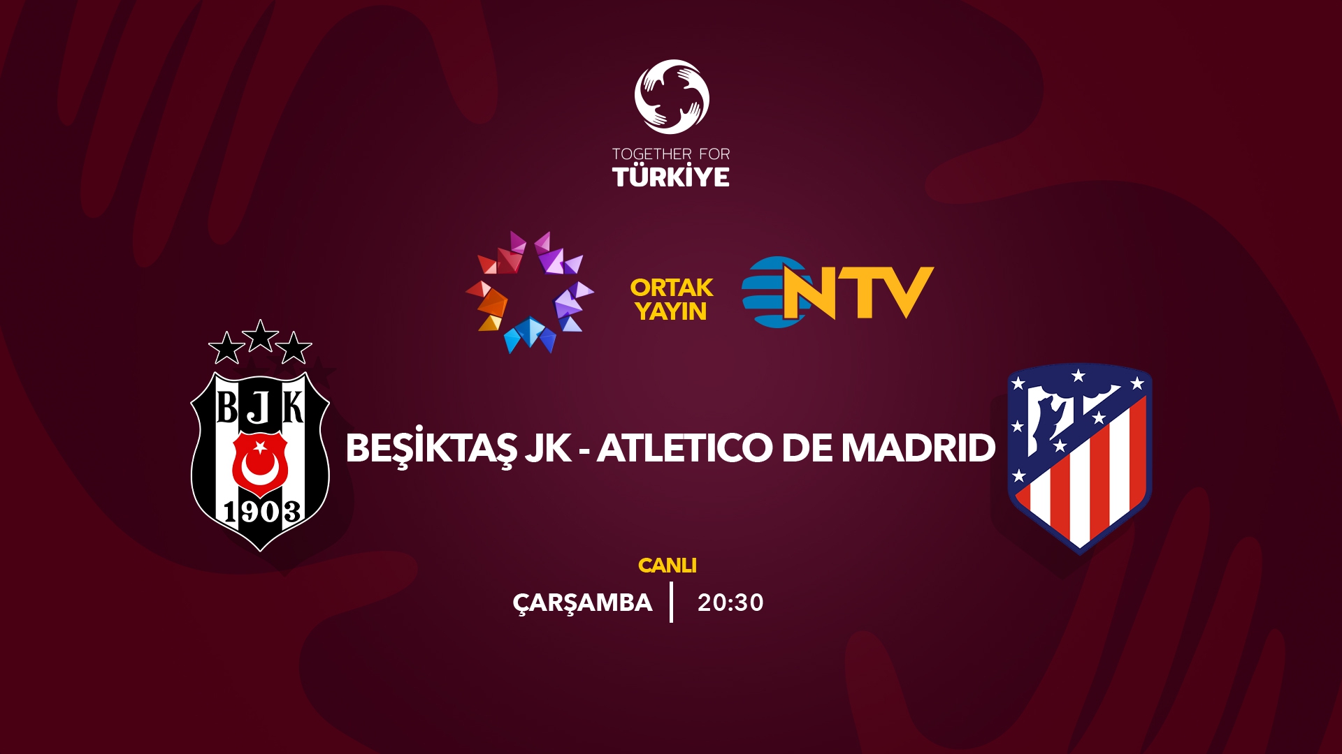 BEŞİKTAŞ JK VE ATLETICO MADRID DEPREMİN YARALARINI SARMAK İÇİN SAHADA!