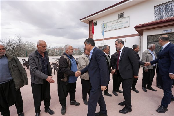 FADILOĞLU İLE ÇELİKASLAN, KIRSAL MAHALLELERDEKİ VATANDAŞLARLA BULUŞTU