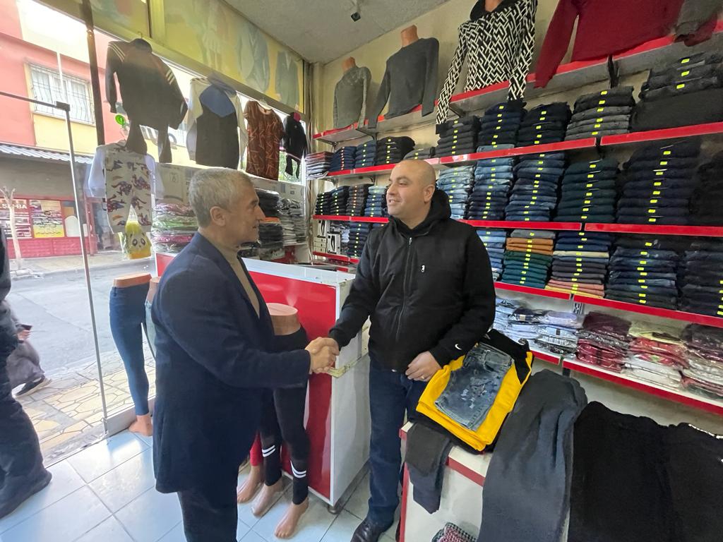 TAHMAZOĞLU ESNAFLA BİR ARAYA GELİYOR