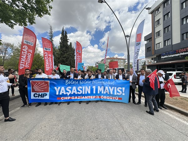 CHP Gaziantep’te 1 Mayıs coşkusu