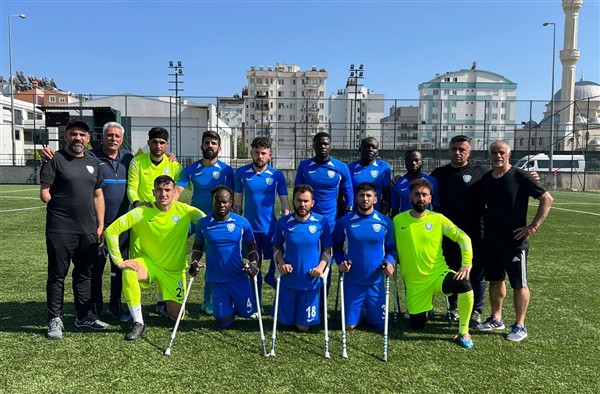 ŞAHİNBEY AMPUTE ŞAMPİYONLUĞA DOĞRU İLERLİYOR 5-1