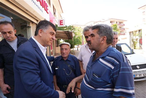 FADILOĞLU, ESNAFININ; SORUN, TALEP VE ÖNERİLERİNİ DİNLEDİ
