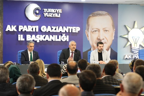 AK PARTİ GAZİANTEP’TE İCRA DEĞİŞTİ