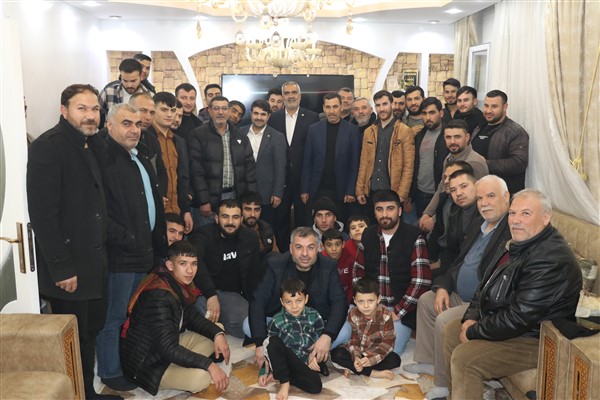 HÜDA PAR GBB Başkan Adayı Erat'tan esnaf ziyareti