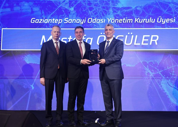 TİCARET BAKANLIĞINDAN GSO'YA ÖDÜL