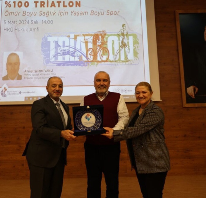 HKÜ'de Triatlon Semineri ile Sağlıklı Yaşam Rüzgarı Esti!