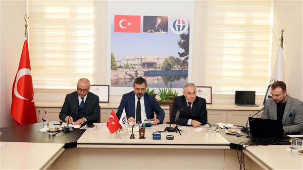 YÖK BAŞKAN VEKİLİ PROF. DR. HALDUN GÖKTAŞ’TAN GAÜN’E ZİYARET