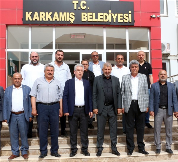 NTO’ dan Karkamış Belediye Başkanı Mustafa Güzel'e Hayırlı Olsun Ziyareti