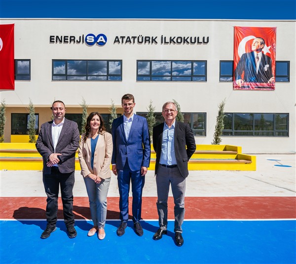 Sabancı Vakfı ve Enerjisa Enerji’nin iş birliğiyle hayata geçen Enerjisa Atatürk İlkokulu Hatay’da açıldı