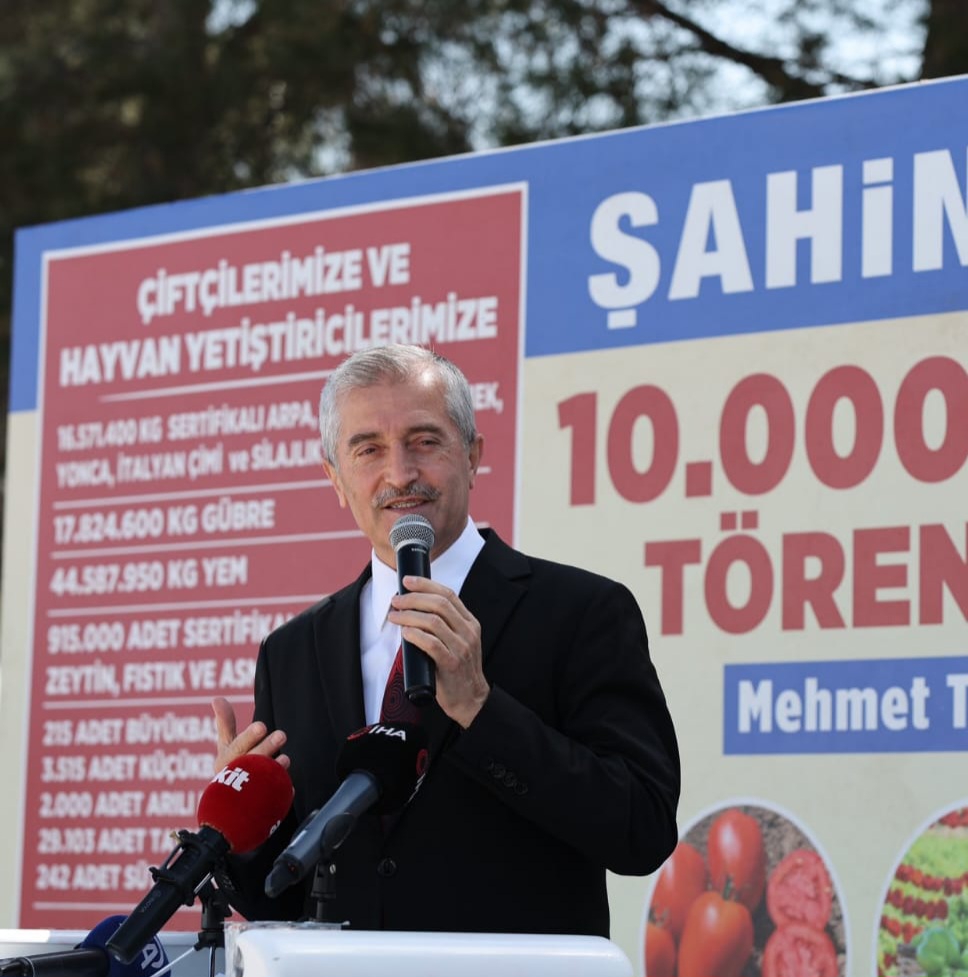 ŞAHİNBEY BELEDİYESİ’NDEN ÇİFTÇİLERE 43 MİLYON’DAN FAZLA FİDE