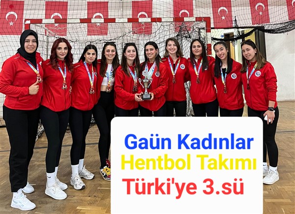 GAÜN KADIN HENTBOL TAKIMI SÜPER LİGE ÇIKTI
