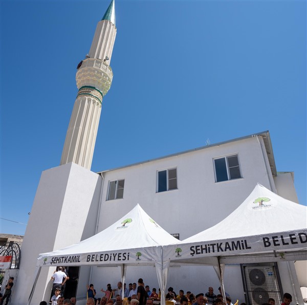HASARLI CAMİ İMECE USULÜYLE YENİDEN İBADETE AÇILDI