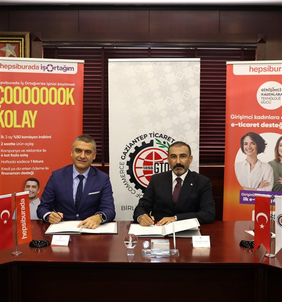 Hepsiburada Gaziantep Ticaret Odası iş birliği