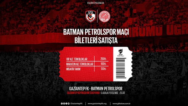 KUPA MAÇI BİLETLERİ SATIŞTA