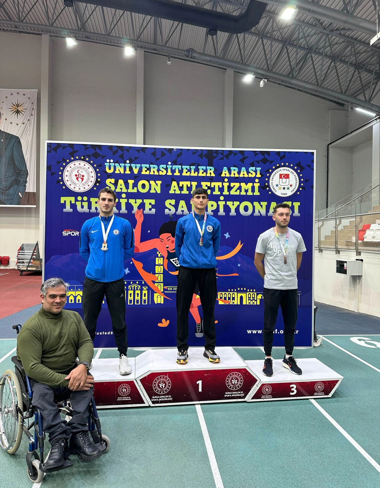 GAÜN ATLETİZM TAKIMI BURSA’DA ÖNEMLİ BAŞARILAR ELDE ETTİ