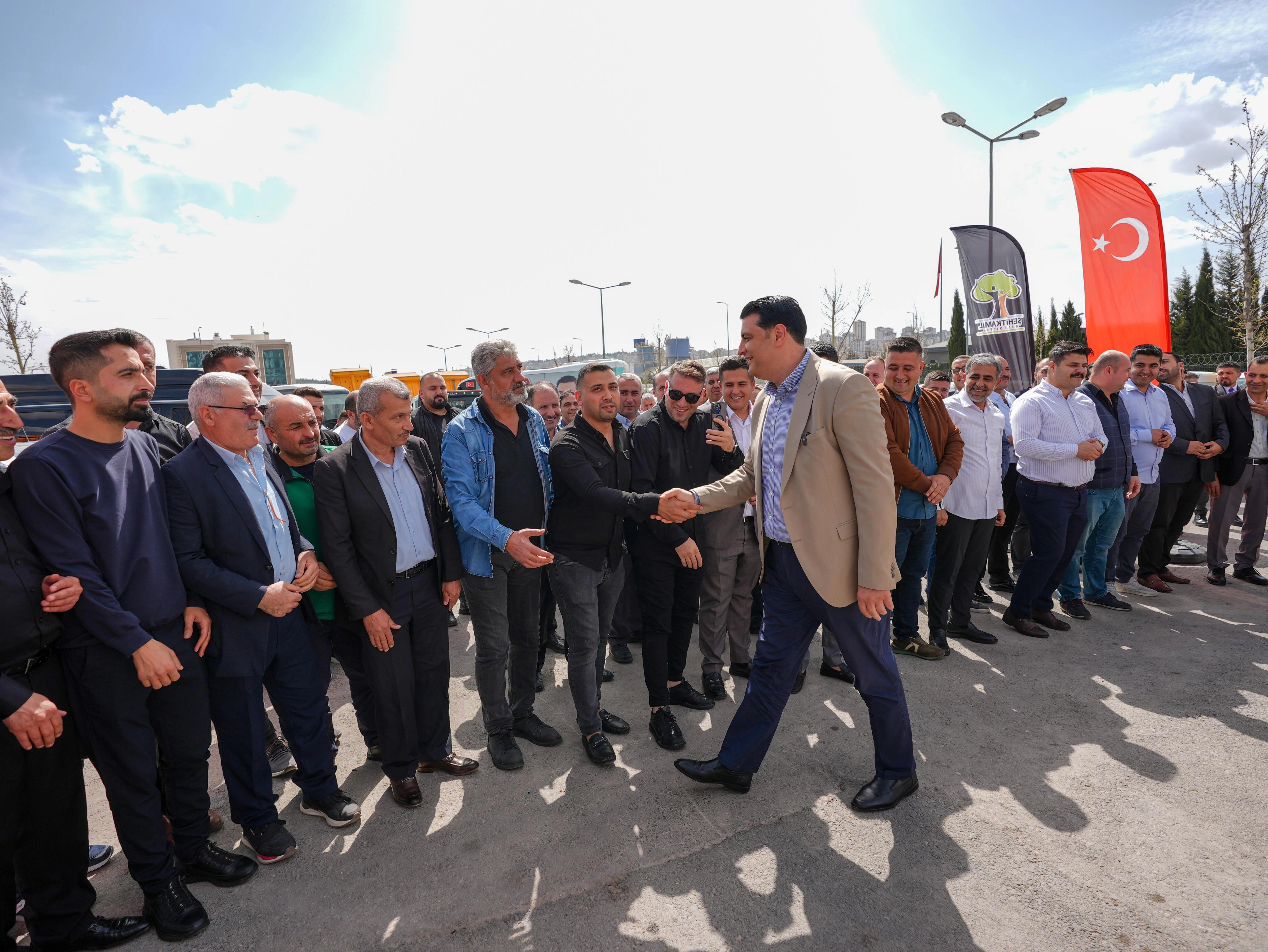 Şehitkamil'de şoförlere kadro müjdesi!