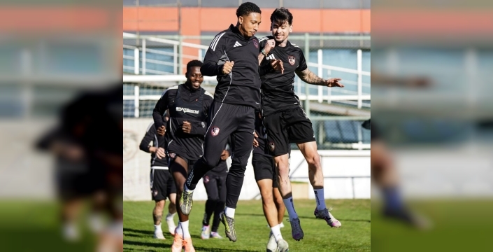 GAZİANTEP FK ANTALYASPOR MAÇINA SIKI HAZIRLANIYOR