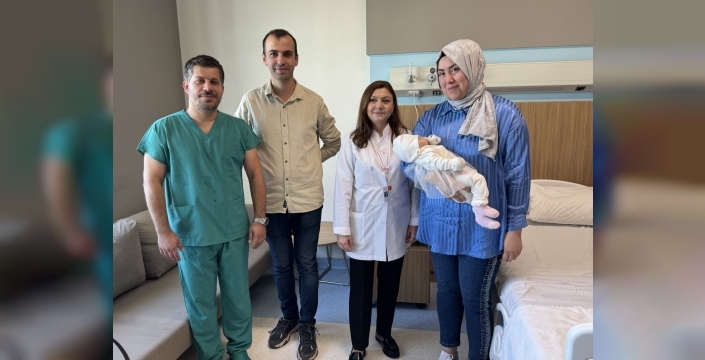 GAZİANTEP ŞEHİR HASTANESİNDE SAĞLIĞINA KAVUŞTU