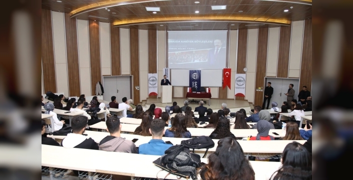 KAYMAKAM YAMLI ÖĞRENCİLERLE MESLEK DENEYİMLERİNİ PAYLAŞTI
