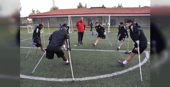 ŞAHİNBEY BELEDİYESİ AMPUTE FUTBOL TAKIMI YENİ SEZONA HAZIRLANIYOR
