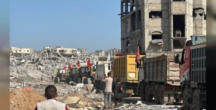 YEDİ BAŞAK'TAN GAZZE'YE ANLAMLI YARDIM