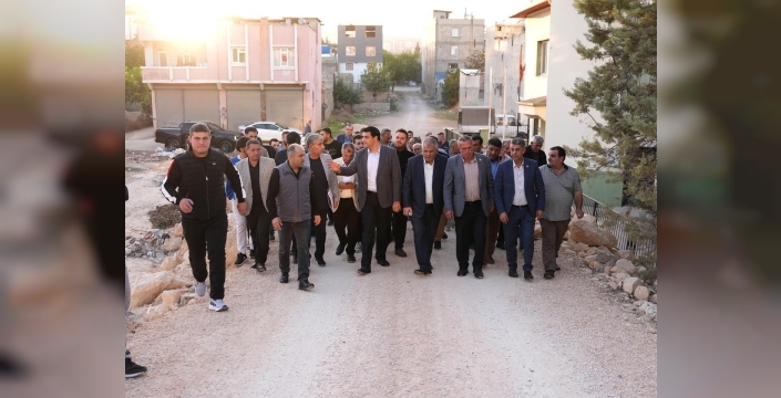 YILMAZ, BEYLERBEYİ MAHALLESİ’NDE VATANDAŞLARLA BULUŞTU