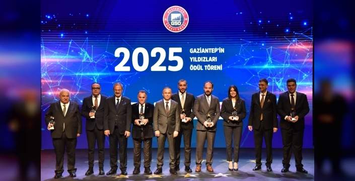 GSO GAZİANTEP’İN YILDIZLARI ÖDÜL TÖRENİ GERÇEKLEŞTİRİLDİ
