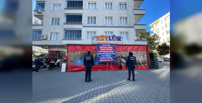 ŞAHİNBEY BELEDİYESİ’DEN GIDA DA USULSÜZLÜĞE SIFIR TOLERANS