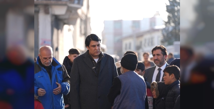 BAŞKAN YILMAZ’DAN HACIBABA’YA ZİYARET