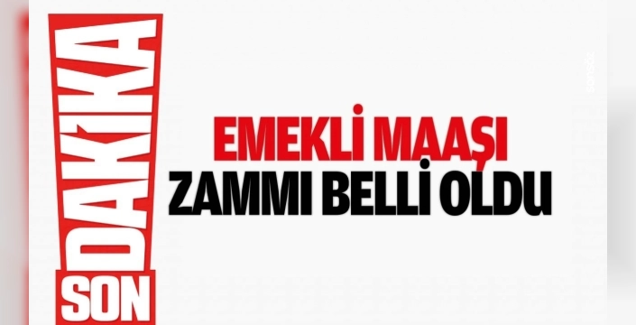 EMEKLİLERİN ZAM ORANI BELLİ OLDU