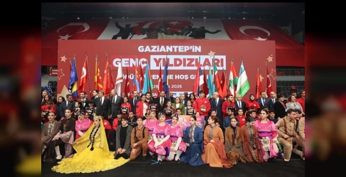 GAZİANTEP’İN GENÇ YILDIZLARI ÖDÜLLE TAÇLANDI