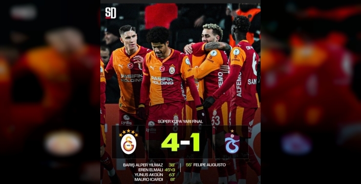 GAZİANTEP'TE İLK FİNALİST GALATASARAY OLDU