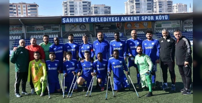 ŞAHİNBEY AMPUTE ÇIKIŞINI SÜRDÜRÜYOR 3-0