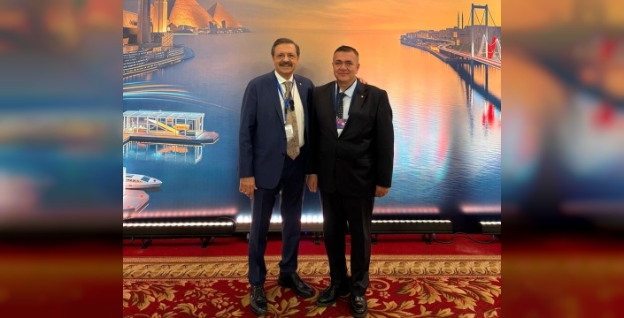 AKINCI, KAHİRE’DE TÜRKİYE–MISIR İŞ FORUMU’NA KATILDI