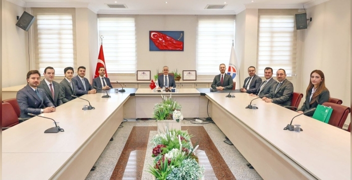 GAGİAD YÖNETİMİNDEN GAÜN REKTÖRÜ DOĞAN’A ZİYARET