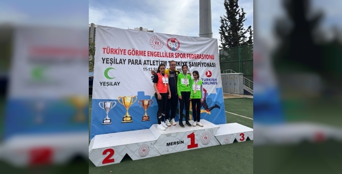 GAP GÖRME ENGELLİLER MADALYALARI TOPLADI