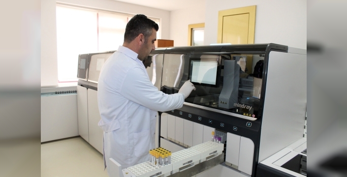 GAÜN Hastanesi Laboratuvarında Yeni Sistem Hizmete Girdi