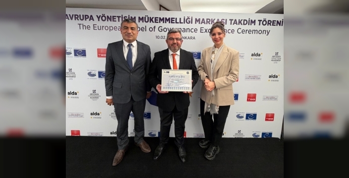 GAZİANTEP BÜYÜKŞEHİR’E AVRUPA’DAN ÖDÜL