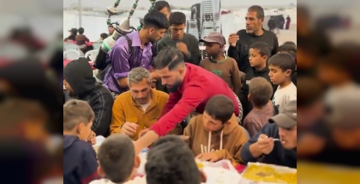 Yedi Başak’tan Gazze’de Türkiye Bayrağı Altında İlk Sahur ve İlk İftar