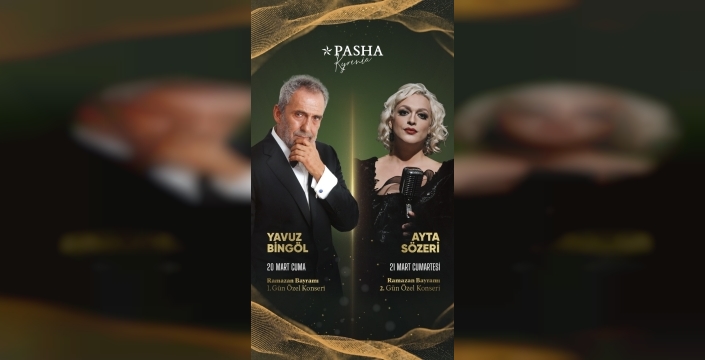 Grand Pasha Girne bayramda iki dev ismi ağırlıyor: Yavuz Bingöl ve Ayta Sözeri