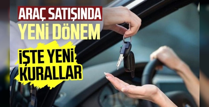 Araç satış ve devrinde yeni dönem: Resmi Gazete'de yayımlandı