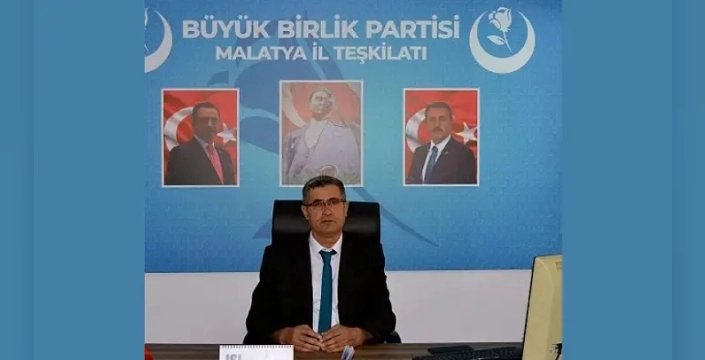 Büyük Birlik Partisi Malatya İl Başkanı Yüksel Duman’dan Polis Haftası Mesajı