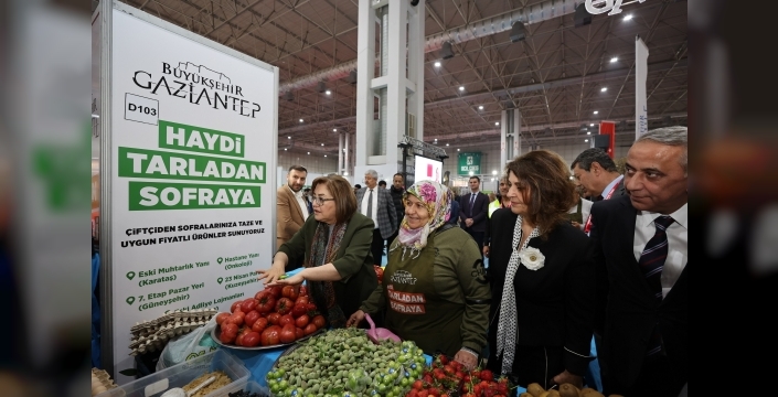 GAZİANTEP BÜYÜKŞEHİR, 16’NCI GAPTARIM FUARI’NDA YERİNİ ALDI