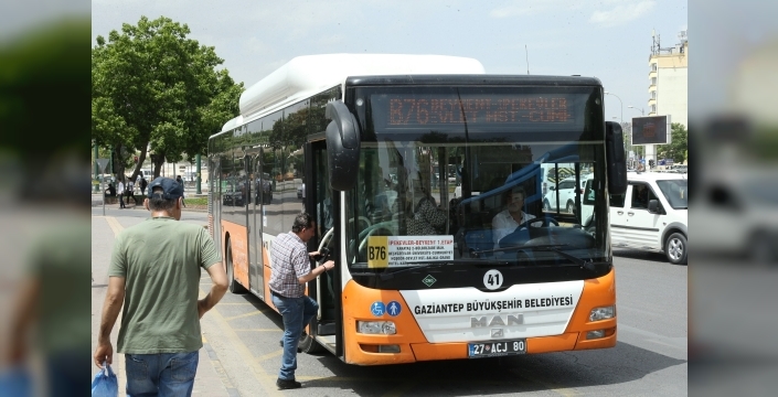 ARİFE GÜNÜ VE KURBAN BAYRAMI BOYUNCA TRAMVAY, GAZİRAY VE TURUNCU OTOBÜSLER ÜCRETSİZ HİZMET VERECEK