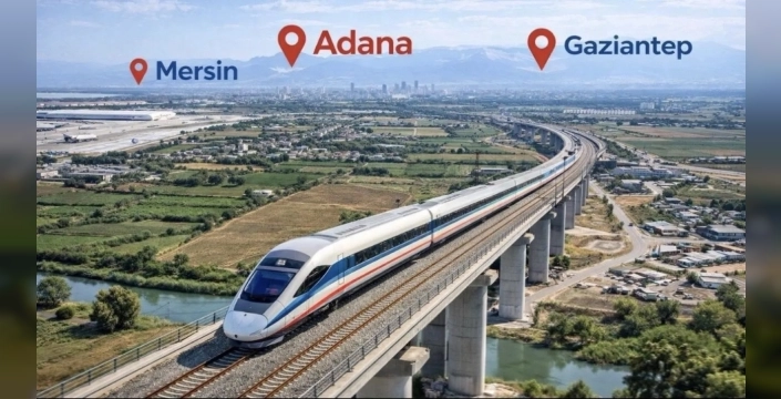 Mersin, Adana, Osmaniye ve Gaziantep'i birbirine bağlayacak hızlı tren projesi: Bitiş tarihi açıklandı